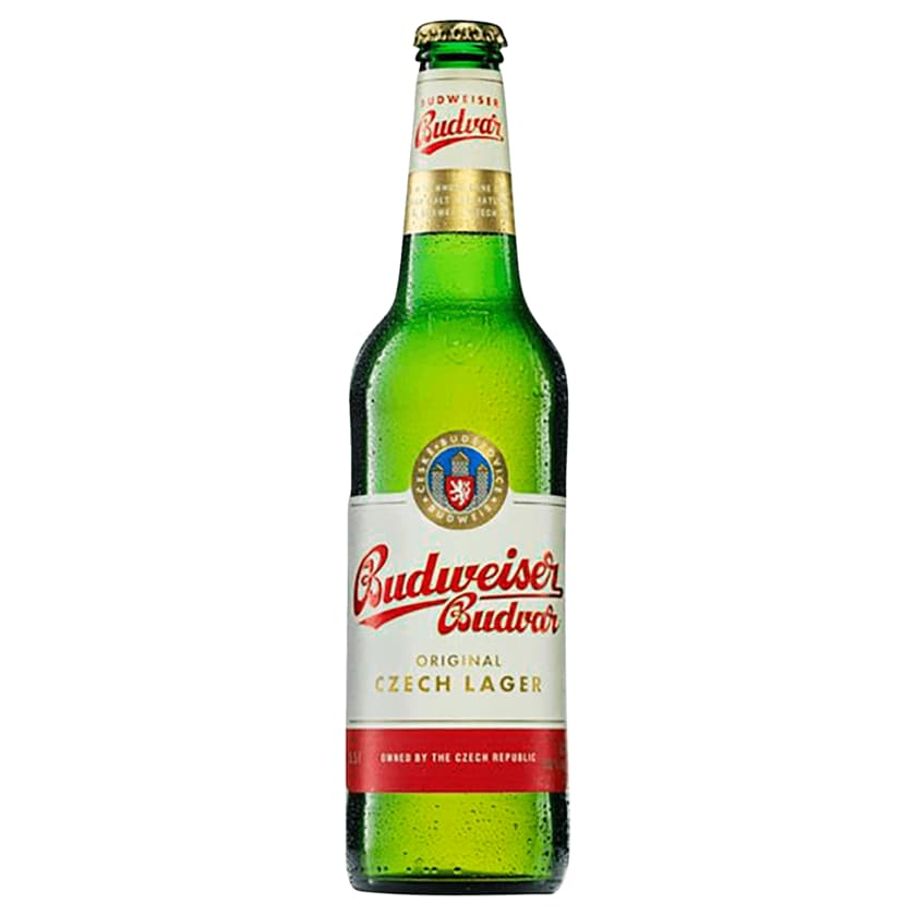 Budweiser Budvar Premium Lagerbier 0,5l